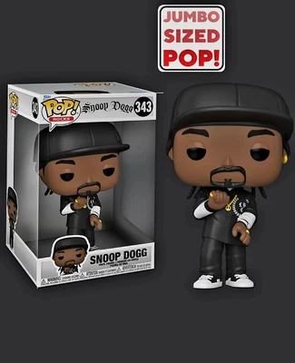 £42.99 • Buy Funko Pop! Rocks Jumbo - Snoop Dogg #343 Vinyl Figure Pop! Music Icons 2023