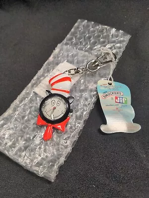 Cat In The Hat Clip Watch Dr. Seuss Movie Merch MIP Keychain 2003 JIF Smuckers • $19.99