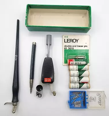 Leroy Hand Scriber Bug W/Mechanical Pencil & Extra Parts & More • $95