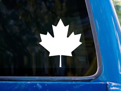 Maple Leaf Vinyl Sticker Decal Canada Flag Fall Decor Car Laptop • $3.49