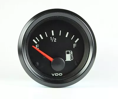 VDO Fuel Gauge   301 030 005  W/Light Mounting Bracket 12VDC • $58.75