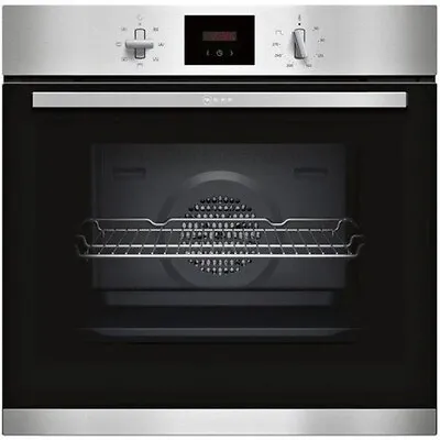 £449 • Buy NEFF B1GCC0AN0B N30 Built In 56cm A Electric Single Oven Stainless Steel