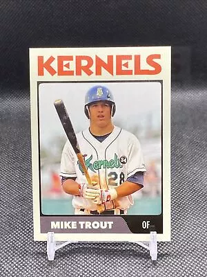 2009 Mike Trout Minor League Prospect Rookie Cedar Rapids Kernels #28 • $3.99