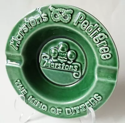 £4.99 • Buy Vintage Wade Ceramic Ashtray Advertising MARSTON'S PEDIGREE, The King Of Bitter.