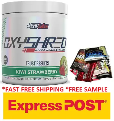 $69.90 • Buy Ehplabs Oxyshred Ehp Labs Oxy Shred Thermogenic Fat Burning.free Express Ship