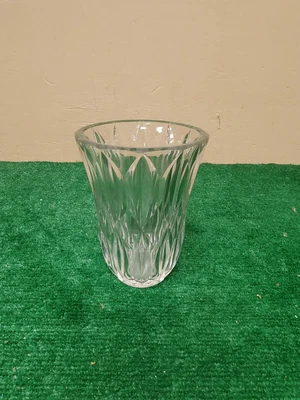 $30 • Buy Val St. Lambert Crystal Flower Vase 8  (FFEB-10-009)