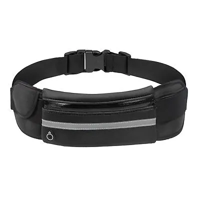 Outdoor Sports Money Cycling With Water Bottle Holder Belt Bum Running Waist Bag • £5.45