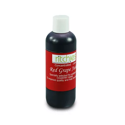 Ritchies Home Brew 100% Red Grape Concentrate Bottle - 250ml • £8.95