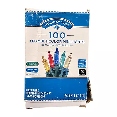 LED Mini String Lights 25.5 Ft Cool White Indoor Outdoor 100 Ct • $9.99