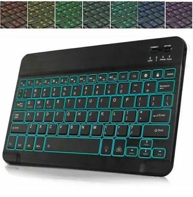 Backlit Keyboard For Samsung Galaxy Tab A S6 S4 8.0 9.7 10.5 SM-P615 P610 Tablet • $18.89