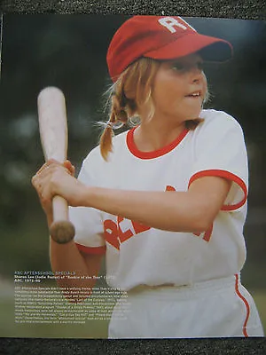 Sharon Lee Jodie Foster Rookie Of The Year Magazine Advertisement Print Ad  • $3.99