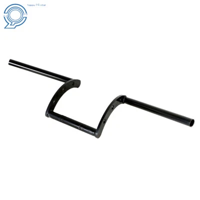 $43.52 • Buy 7/8  22mm Motorcycle Handlebar Z Bars  Drag Bar For Honda Yamaha Chopper Black