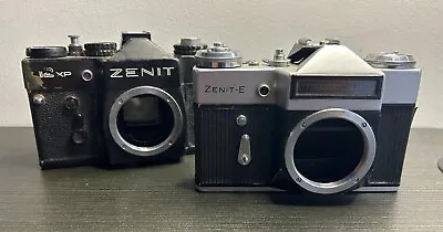 Zenit E+Case And Zenit 12 XP SLR Camera Case Spare Parts Faulty. • £25.63
