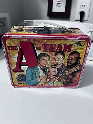 Vintage Lunch Box A-Team With Thermos • $125