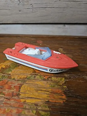 Vintage Blue-Box Plastic Toy Series Boat Hong Kong • $7