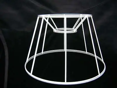 £11.90 • Buy French Drum Wire Lampshade Frame  14  Base 