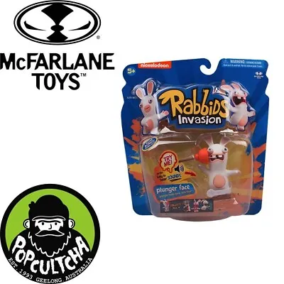 Rabbids - Invasion Sounds And Action Plunger Face 3  Figure (Series 1)  New  • $8.80