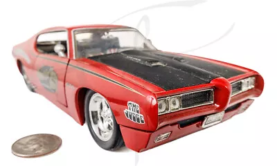 Vintage Jada Toys 1:24 Diecast Car 1969 Pontiac GTO Judge • $14.95