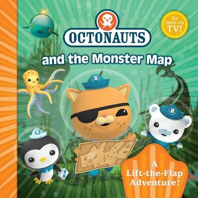 Octonauts Monster Map: A Lift-the-Flap Adventure By Simon & Schuster UK Book The • £3.49