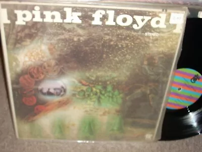 PINK FLOYD A Saucerful Of Secrets ( Rock ) 2nd Press Striped Label • $70