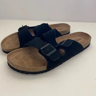 Northside Phoenix Men's Sandals Size 11 Cork Footbed Black Double Strap New • $17.10