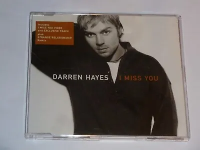 Darren Hayes I Miss You Rare Uk 4 Track Cd Single Near Mint Condition: 2002 • £1.99