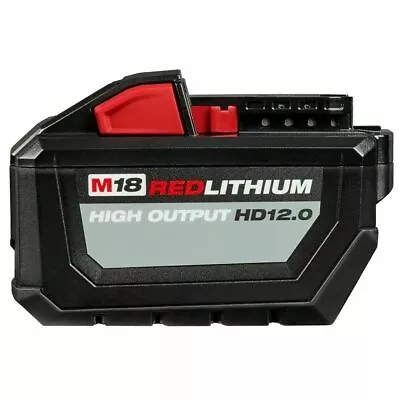 Milwaukee 48-11-1812 M18 RedLithium High Output HD12.0 Battery Pack • $178.50