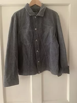 Marithe François Girbaud  Vintage Grey Denim Corduroy Jacket Size M • £125