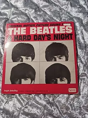 The Beatles A Hard Days Night Vinyl Original. Vintage 1964 Mono • $8.55
