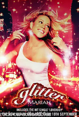 Mariah Carey 2001 Glitter Stunning Original Promo Poster • $34.99