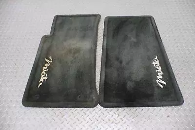 01-05 Mazda Miata NB Pair LH&RH OEM Cloth Floor Mats (Dark Gray) Some Wear • $99