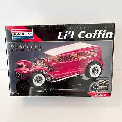 SEALED Monogram 1:24 Li'l Coffin LTD ED 50th Anniversary Model Car Kit #0094 • $79.99