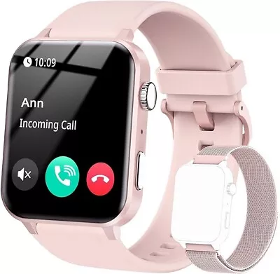 Smart Watch Women Waterproof Heart Rate Bluetooth Call For Samsung IOS&Android • $24.02
