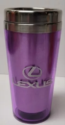 Lexus Stainless Steel Travel Mug Purple  • $17.99