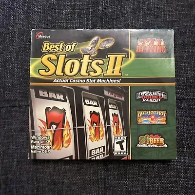 Masque: Best Of Slots II (Win/ Mac) Actual Casino Slot Games • $5