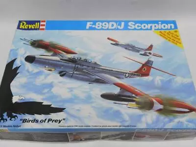 1/48 Revell Monogram F-89 D/J Scorpion USAF JET Plastic Model Kit Complete 4548 • $38.99