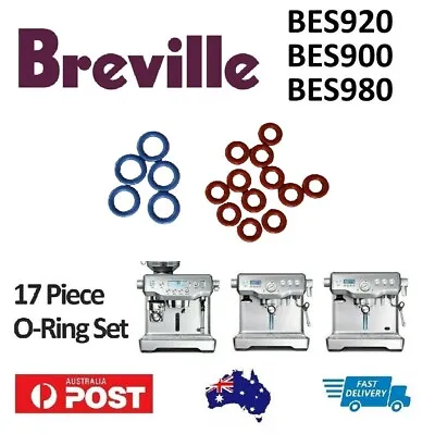 17pce O-Ring Set BES920 BES900 BES980 Breville Dual Boiler Orings O Rings Oring • $9