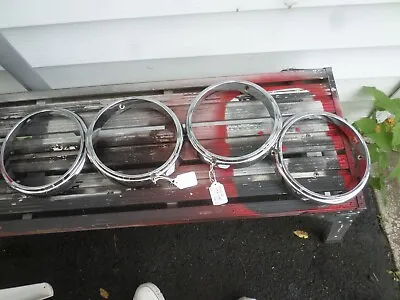 NOS 1962 Mercury Comet Complete Set Of Head Light Doors Show Quality • $189