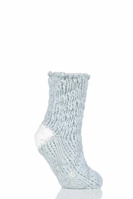 £15.99 • Buy Ladies 1 Pair Elle Soft Hand Knitted Slipper Socks