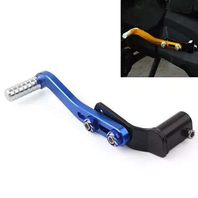 Universal Motorcycle Gear Shift Lever Footrest Pedal Shifter CNC Aluminum Blue • $18.01