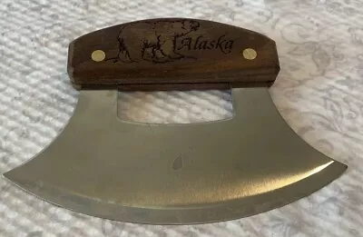 Vintage Alaska Ulu Knife Polar Bear No Stand Native Cutlery • $14.99