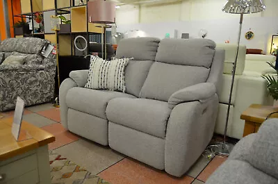 G Plan Kingsbury 2 Seater Sofa All Electric Power Recliner Lumbar Support Settee • £1599