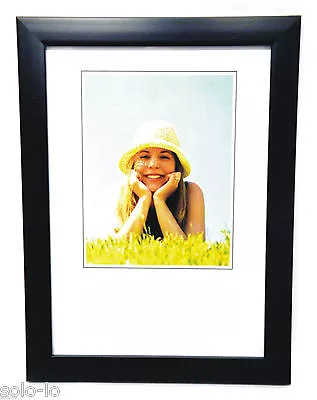 1pc Picture Photo A4 Frame Certificate Frames BLACK Standing Or Wall Hanging New • $21.98
