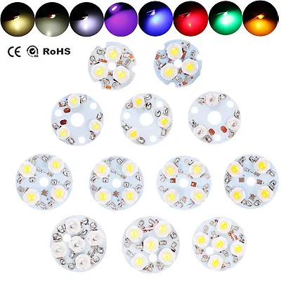 3X LED Chip Light Beads 3W 4W 5W For Ceiling Candle Spotlight Aluminum PCB Bulbs • $1.37