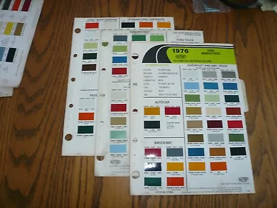 1976 Kenworth Ford Dodge Chevy GMC White Int'l Mack Fruehauf Dupont Paint Chips  • $14.99