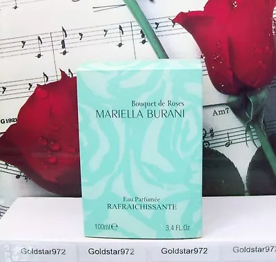 Mariella Burani Bouquet D'Roses Eau Farfumee Rafraichissante Spray 3.4 Oz. • $199.99