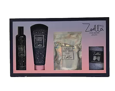 Zoella Beauty Star Bather Body Lotion Bubble Bath Hand Gloves & Bath Milk Powder • £19.95