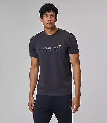 McLaren F1 2022 Men's Lifestyle T-Shirt Black FREE UK SHIPPING • $70.27