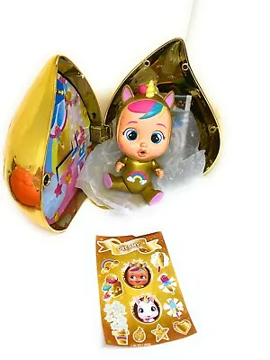 $64.15 • Buy New Cry Babies Magic Tears Golden House Edition DREAMY Unicorn Doll