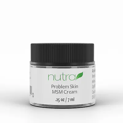 $13.04 • Buy Problem Skin MSM Cream Nutra Health .25 Oz Jar